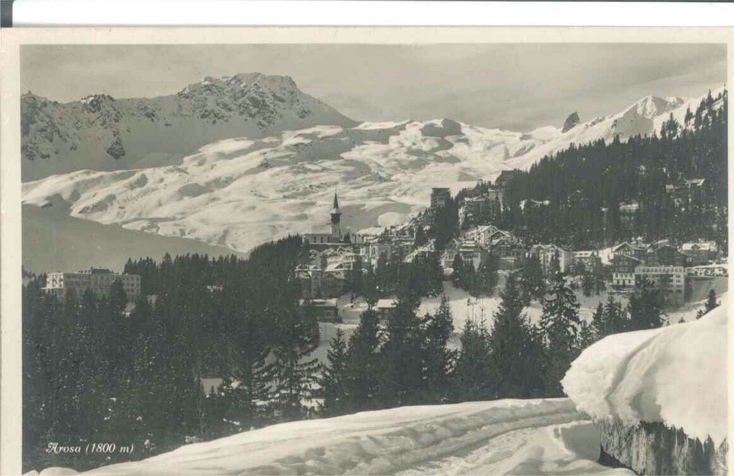 AROSA - PANORAMA - SWITZERLAND - 1929