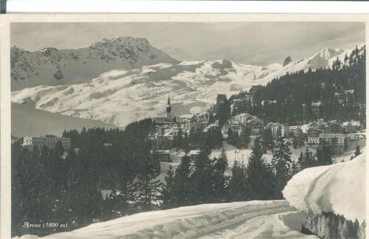 AROSA - PANORAMA - SWITZERLAND - 1929