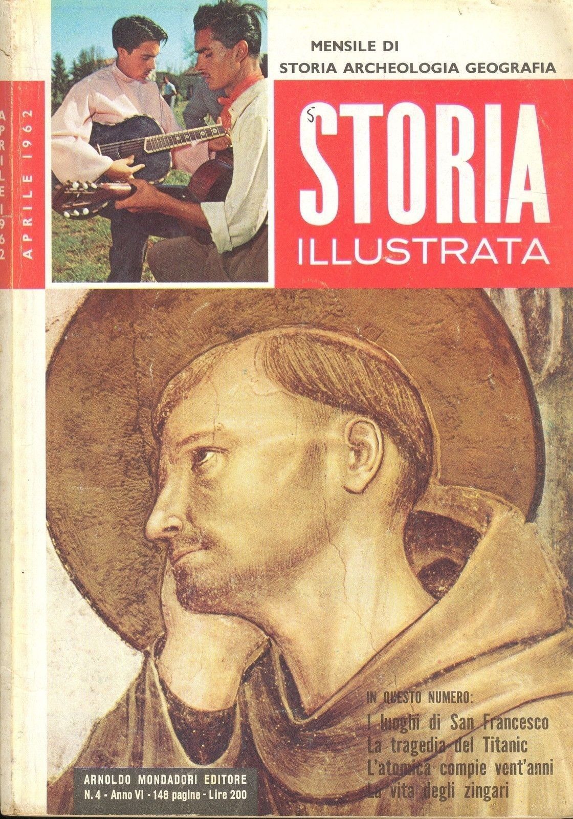 STORIA ILLUSTRATA N 4 - APRILE 1962