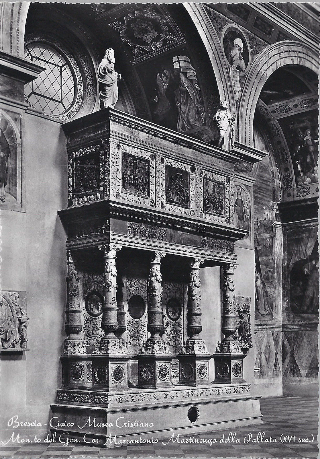 BRESCIA  CIVICO MUSEO CRISTIANO  MON.TO MARCANTONIO MARTINEN