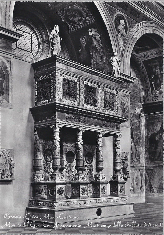 BRESCIA  CIVICO MUSEO CRISTIANO  MON.TO MARCANTONIO MARTINEN