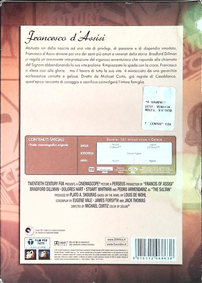 FRANCESCO D'ASSISI - DVD