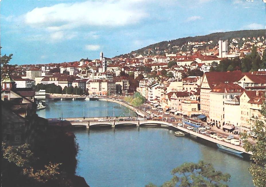 ZURICH - LIMMATQUAI-CENTRAL - V1976