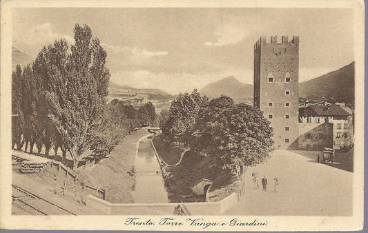 TRENTO - TORRE VANGA E GIARDINI - NV - FP
