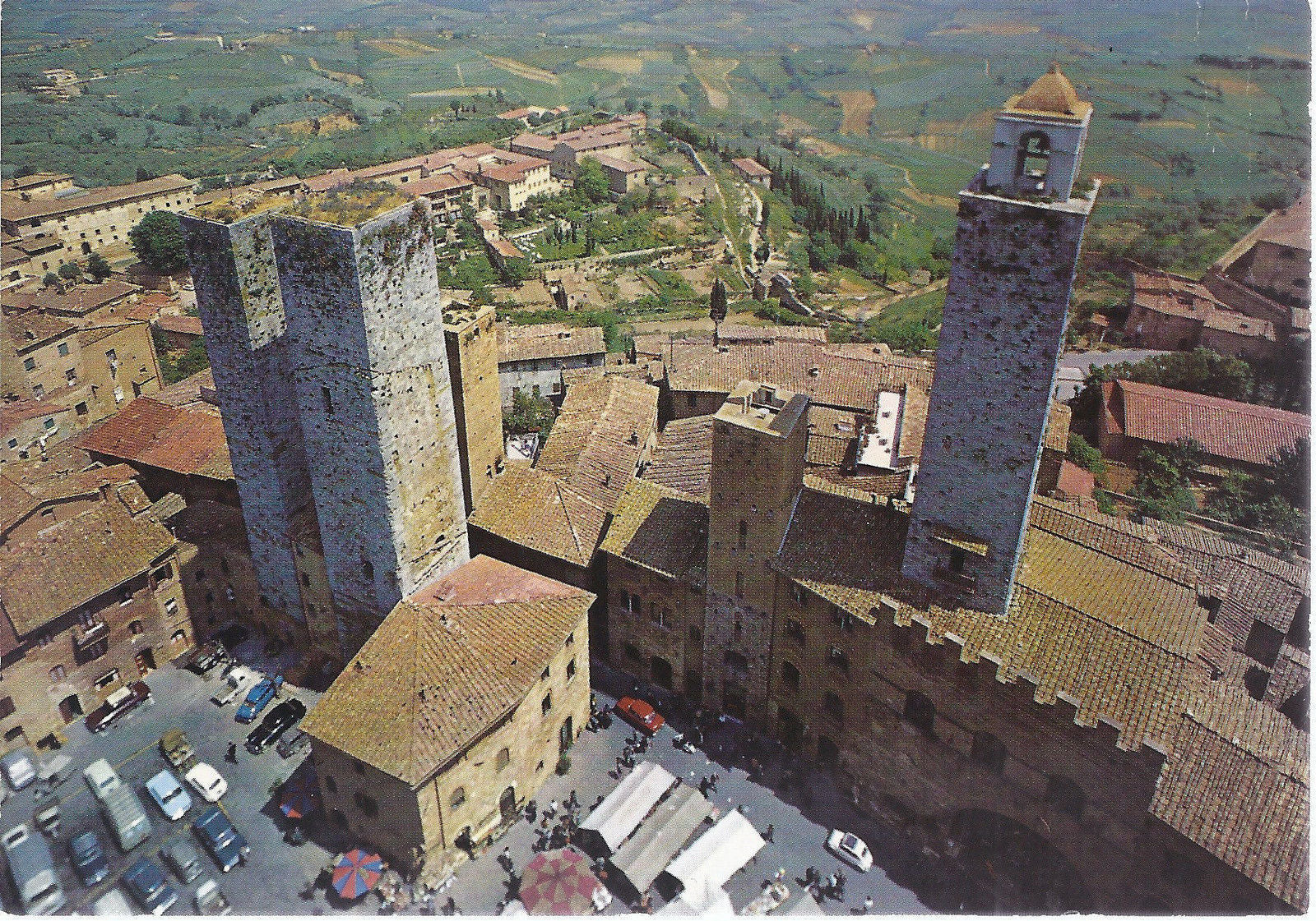 CITTA' DI S. GIMIGNANO - VEDUTA DALLA TORRE GROSSA - NV