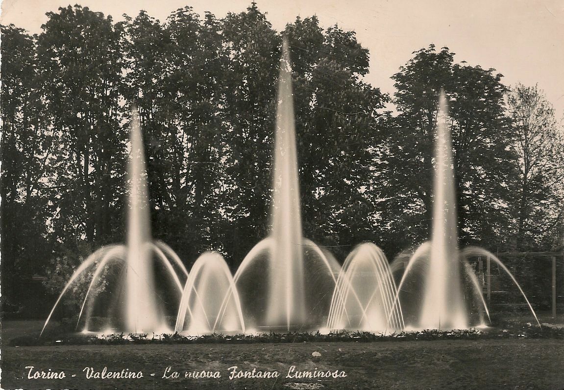 TORINO - VALENTINO - LA NUOVA FONTANA - V1955