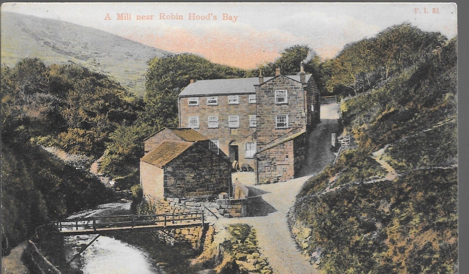 A MILL NEAR ROBIN HOOD'S BAY - V1908