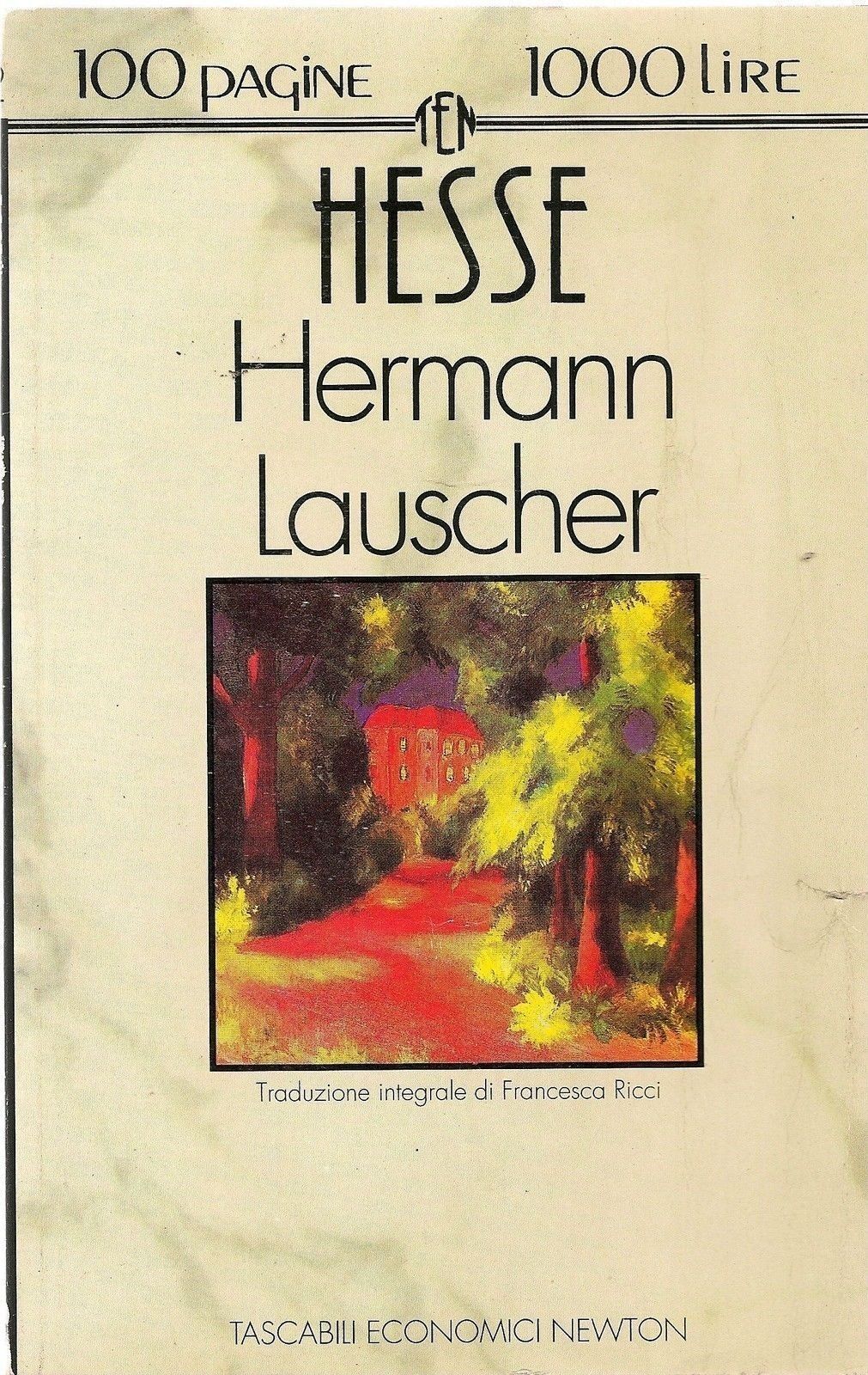 HERMANN LAUSCHER - HERMANN HESSE