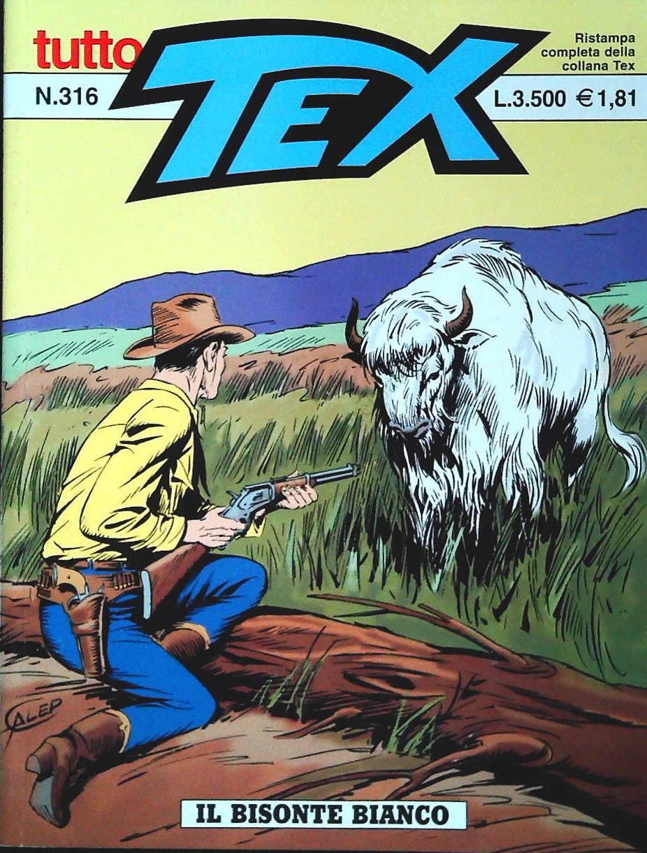 TUTTO TEX N. 316 - IL BISONTE BIANCO