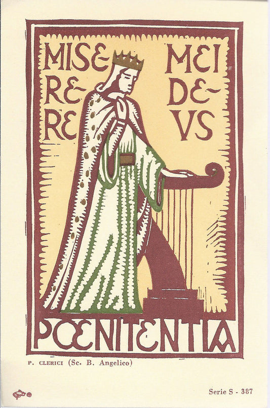 MISERERE MEI DEUS POENITENTIA - SANTINO - AS015-086