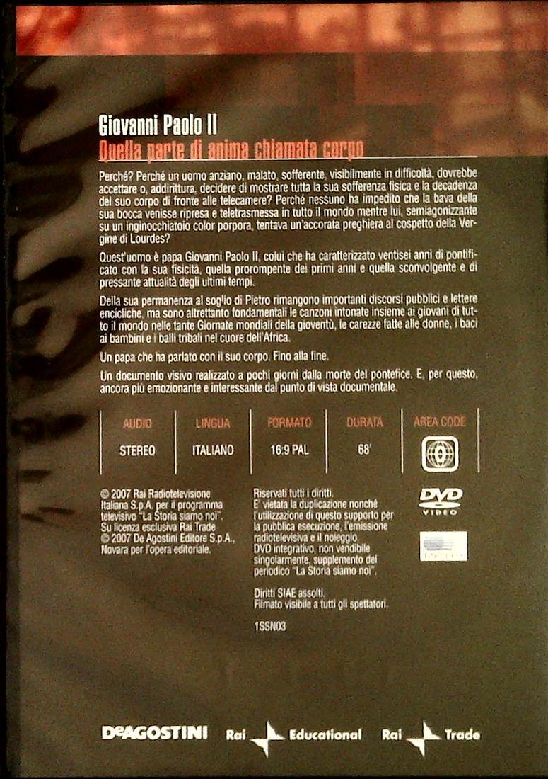 GIOVANNI PAOLO II. LA STORIA SIAMO NOI - DVD
