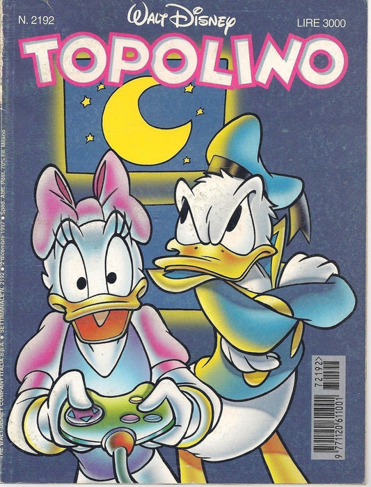 TOPOLINO N° 2192 - 2 DICEMBRE 1997