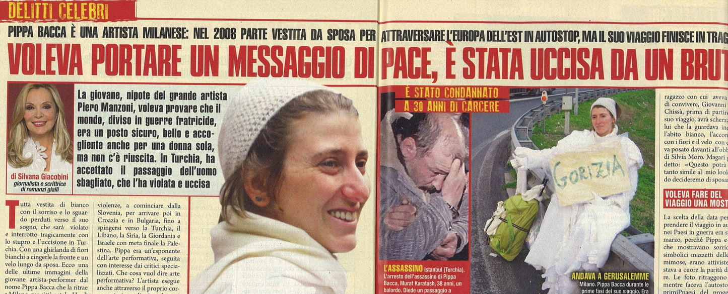 PIPPA BACCA - CLIPPING-RITAGLIO DI GIORNALE