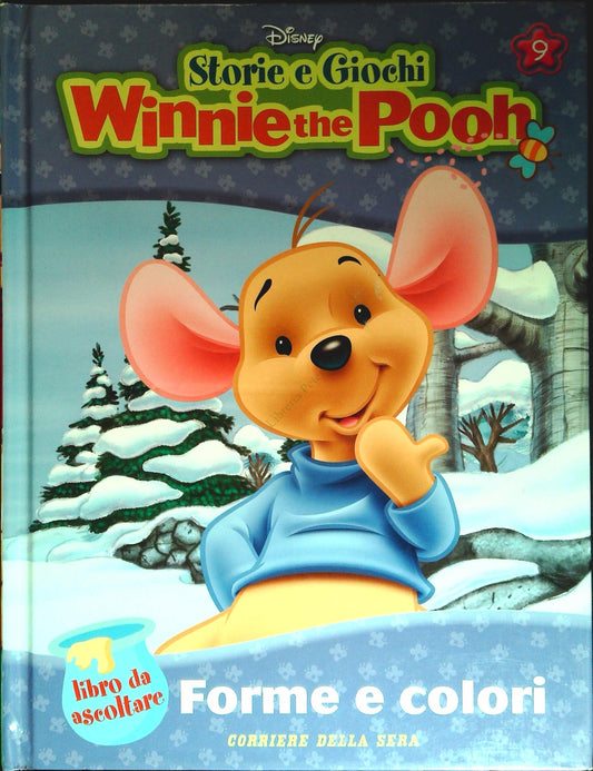 WINNIE THE POOH - FORME E COLORI - CORRIERE 2007- OUTLET SOLO LIBRO
