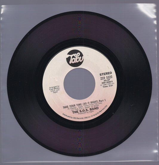 TAKE YOUR TIME  part 1 - part 2 == THE S.O.S. BAND