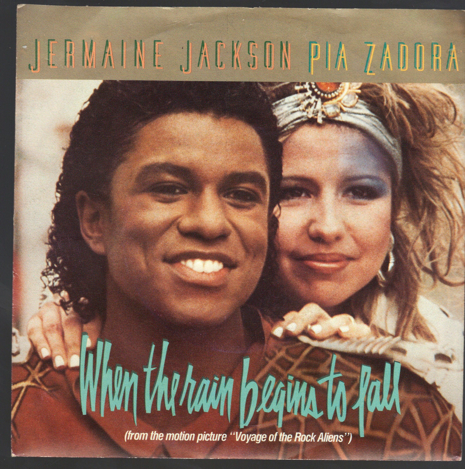 WHEN THE RAIN BEGINS TO FALL - SUBSTITUTE # JERMAINE JACKSON