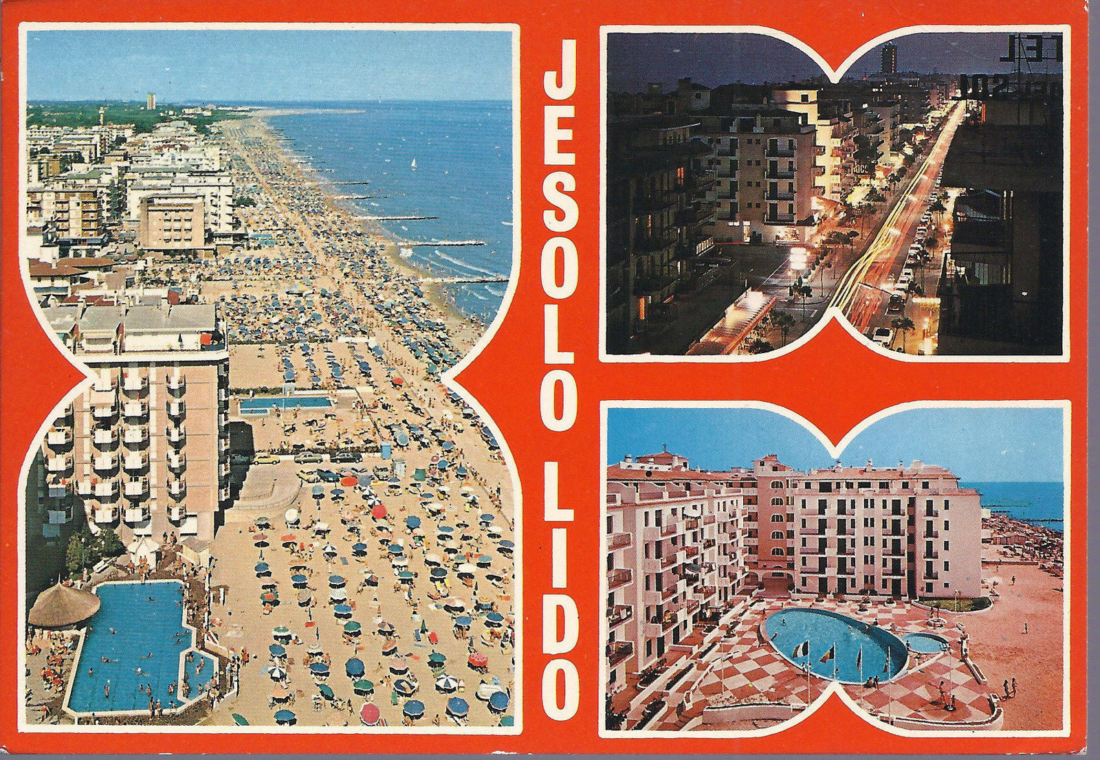 JESOLO LIDO - 3 VEDUTE - V 1981 - FG