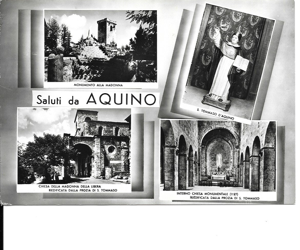 SALUTI DA AQUINO - 4 IMMAGINI - V1987