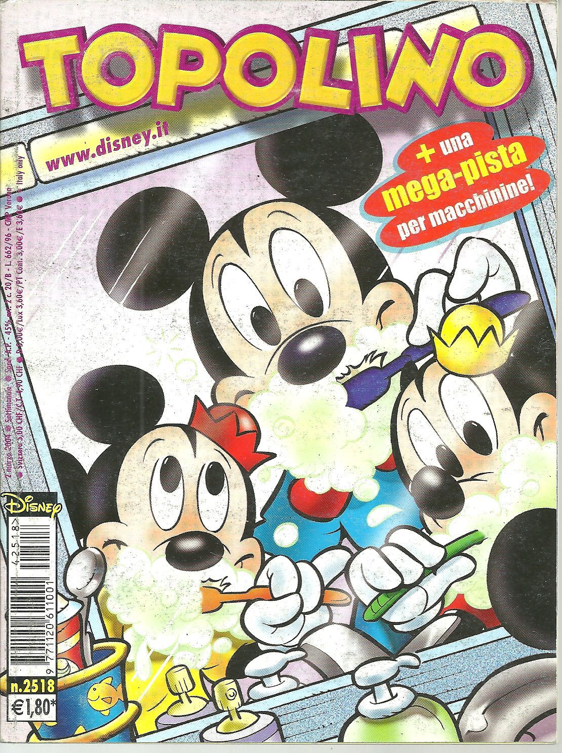 TOPOLINO N. 2518 - 2 MARZO 2004