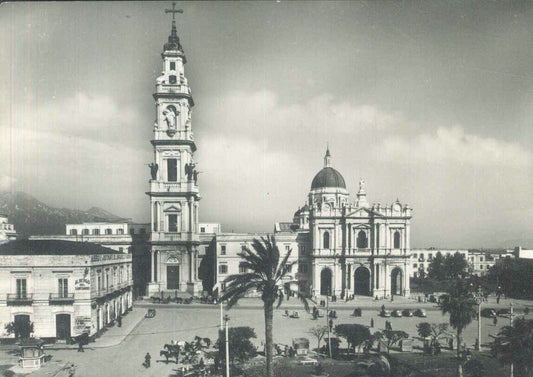 POMPEI - SANTUARIO E PIAZZA - V1952
