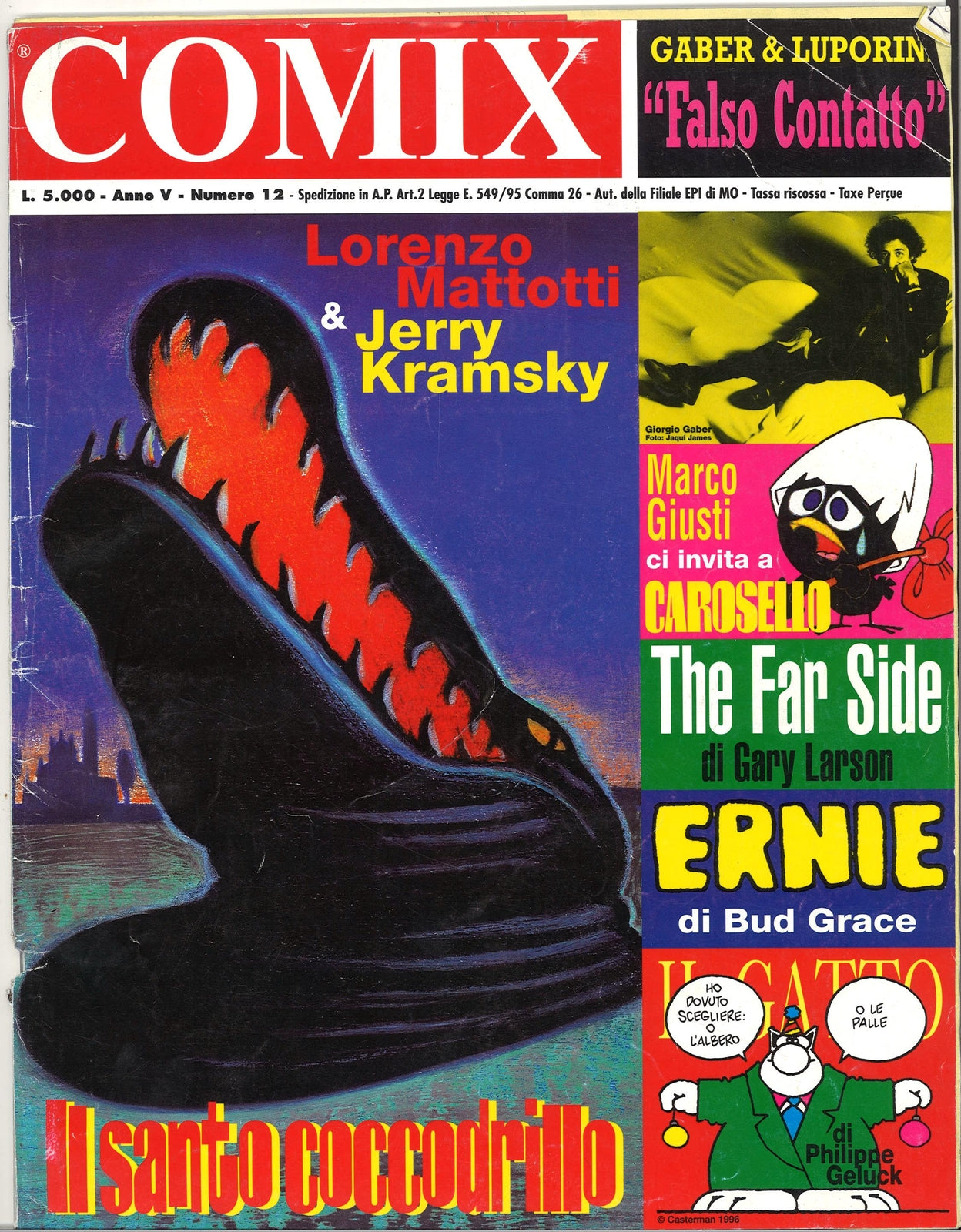 COMIX ANNO V - NUMERO 12 DICEMBRE 1996