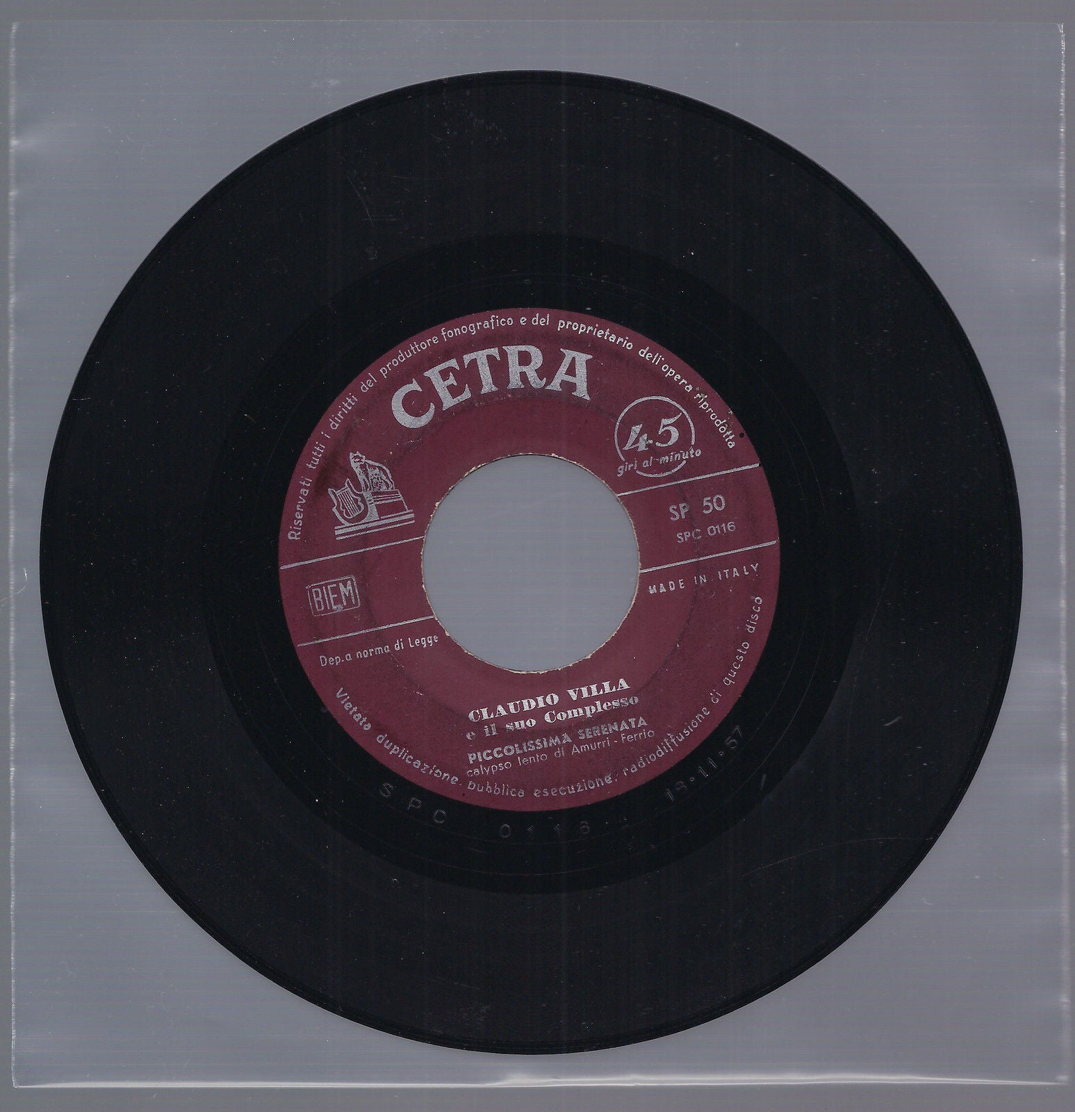 PICCOLISSIMA SERENATA - TIPITIPITIPSO' == CLAUDIO VILLA
