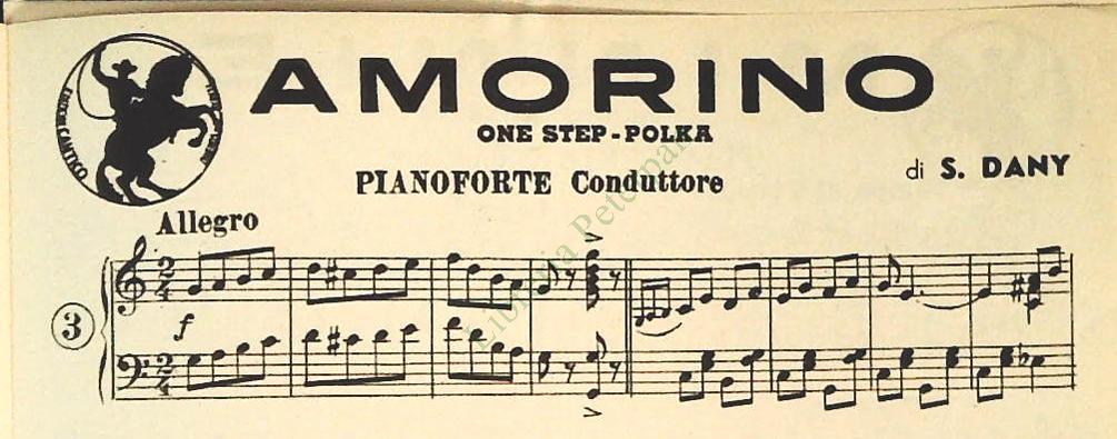 GAI CAMPAGNOLI - QUATTRO BRANI - SPARTITO-SHEET MUSIC