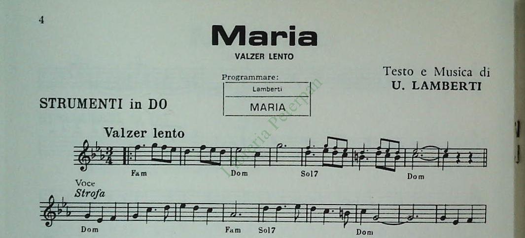 FRANCO BESTELLI E I MISTERS - SEI BRANI - SPARTITO-SSHEET MUSIC