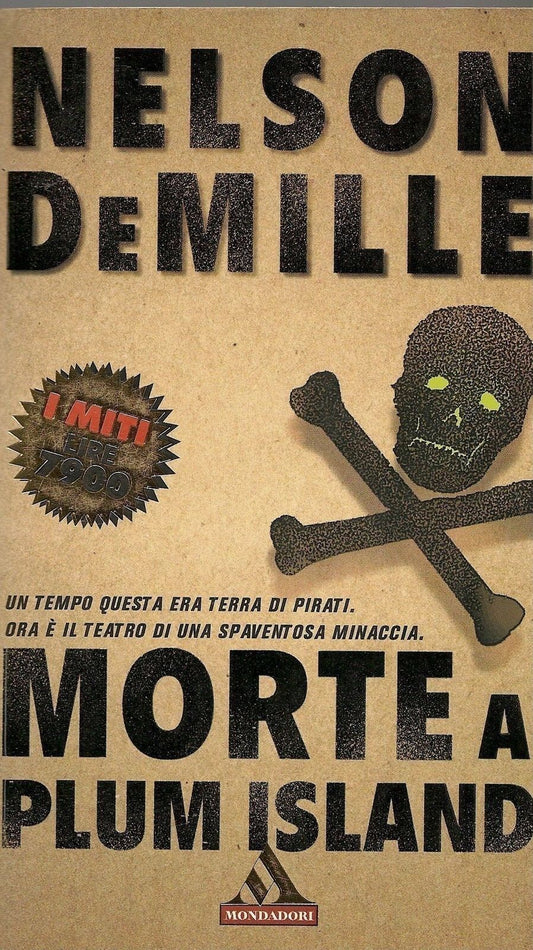 MORTE A PLUM ISLAND - NELSON DE MILLE - MONDADORI 2000 - OUTLET DEL LIBRO