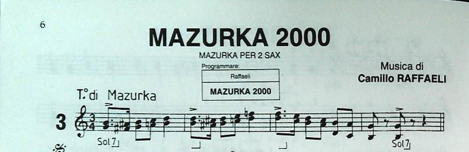 CAMILLO DEL VHO - 12 BRANI - SPARTITO-SHEET MUSIC