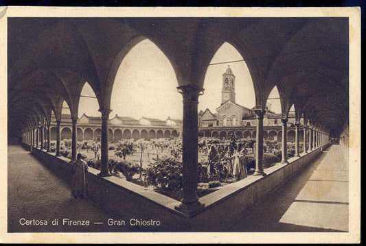 FIRENZE - CERTOSA - GRAN CHIOSTRO - NV