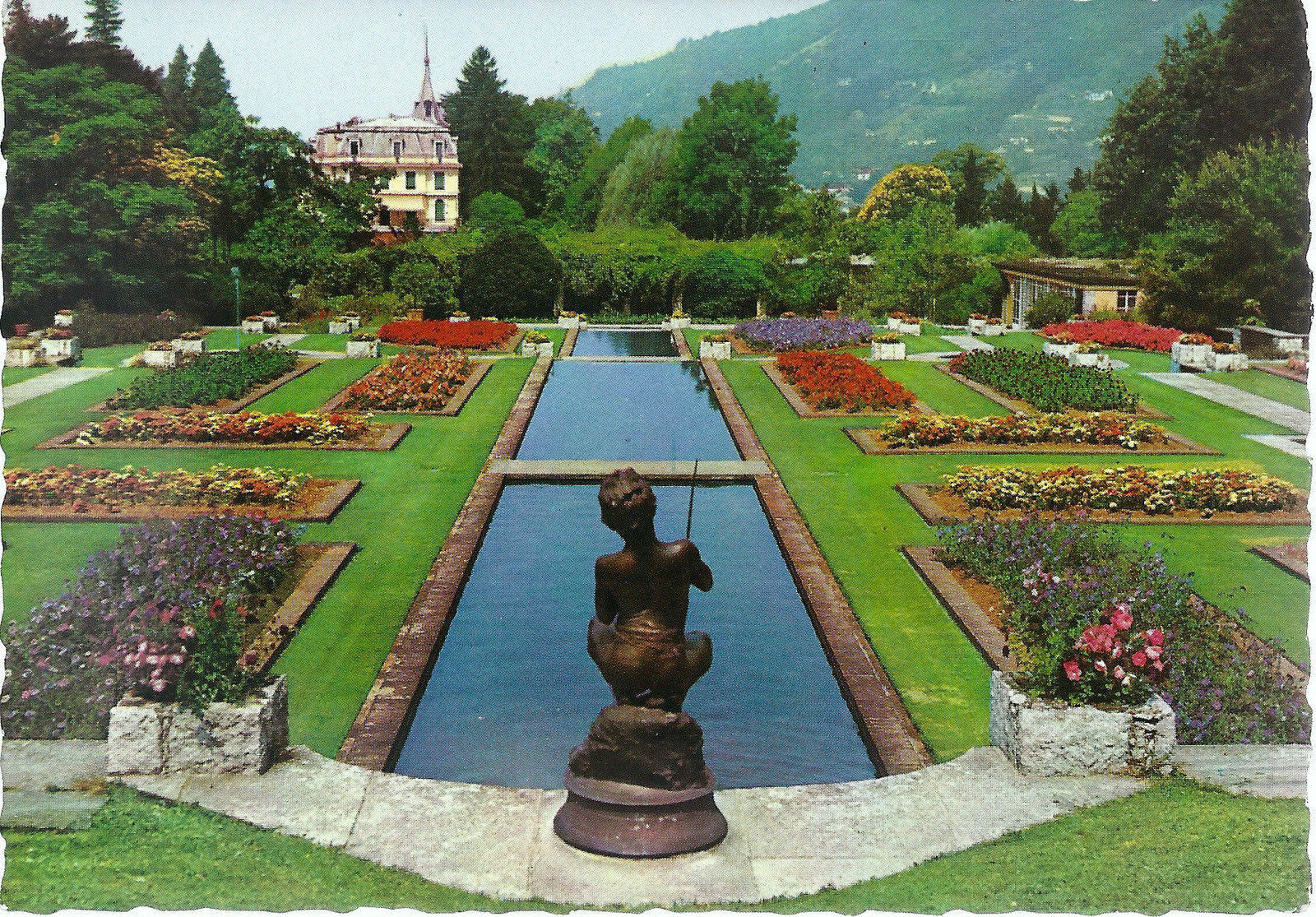 VERBANIA PALLANZA - VILLA TARANTO - GIARDINI TERRAZZA E CASC
