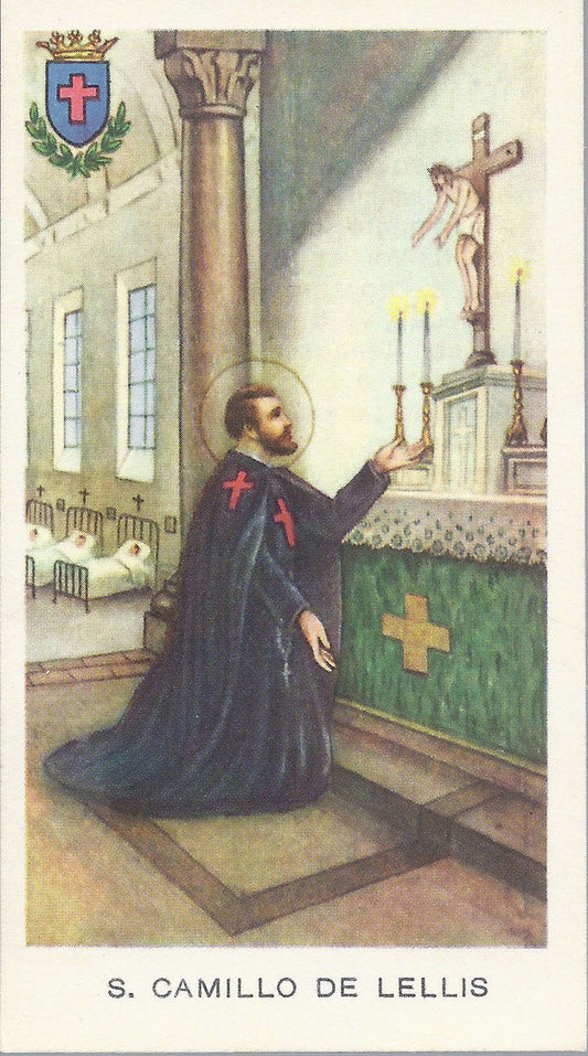 S. CAMILLO DE LELLIS - SANTINO - AS015-034 - Ed. ED G MI