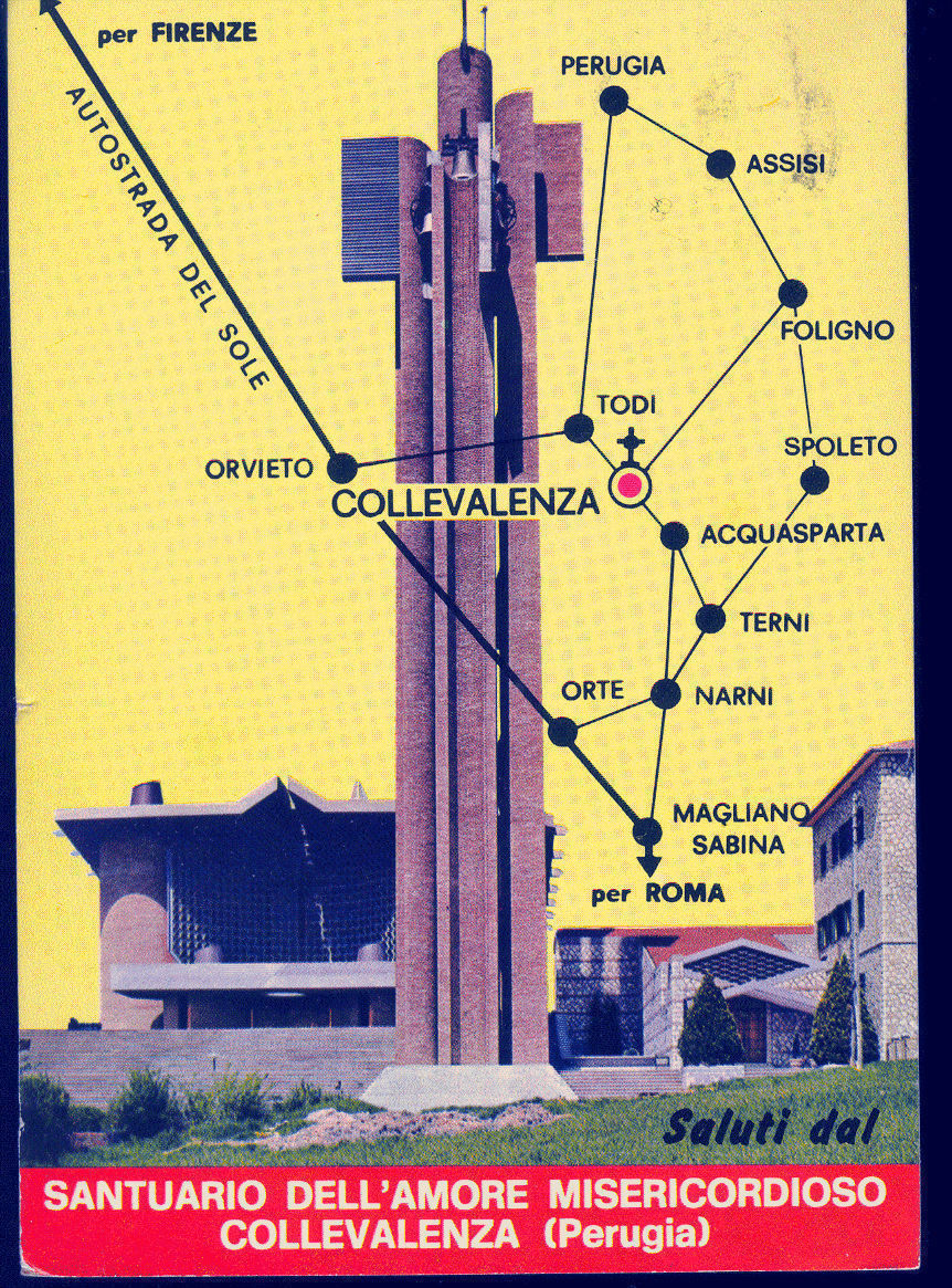COLLEVALENZA - SANTUARIO DELL'AMORE MISERICORDIOSO - V1