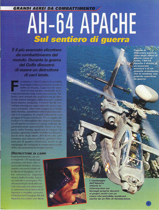AH-64 APACHE - GRANDI AEREI DA COMBATTIMENTO