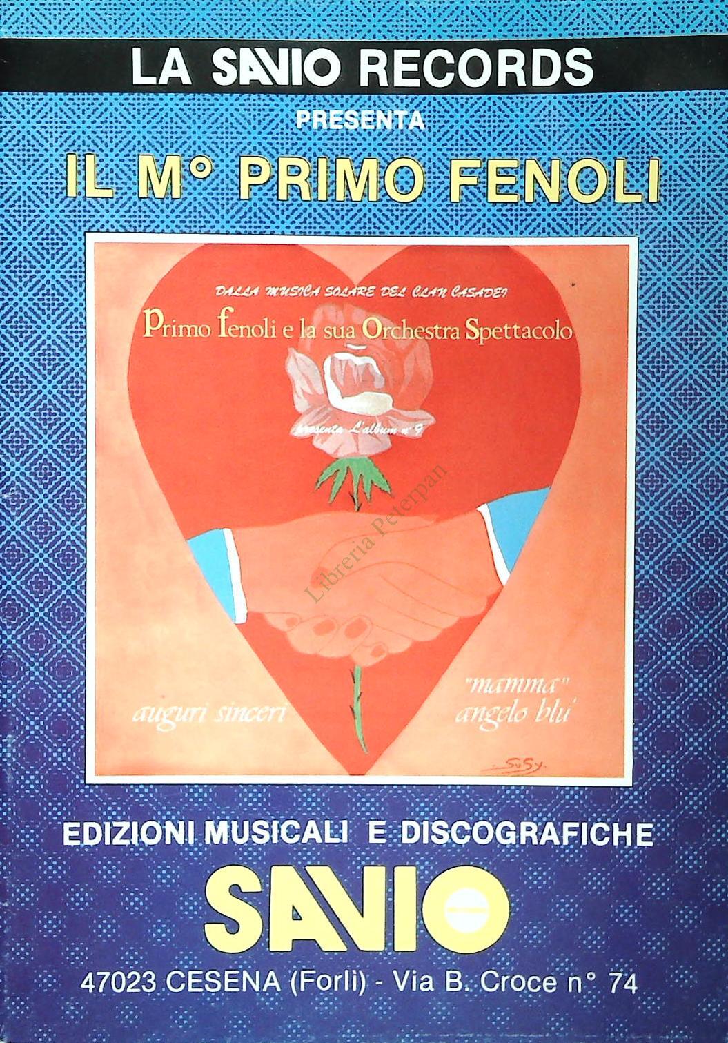 PRIMO FENOLI - 12 BRANI - SPARTITO - SHEET MUSIC