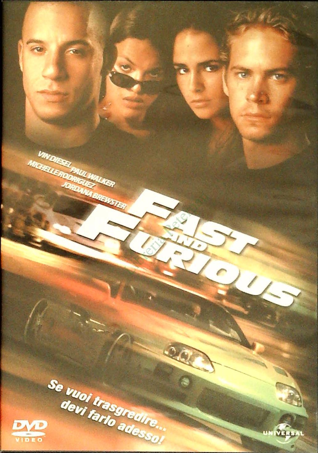 FAST AND FURIUS - DVD