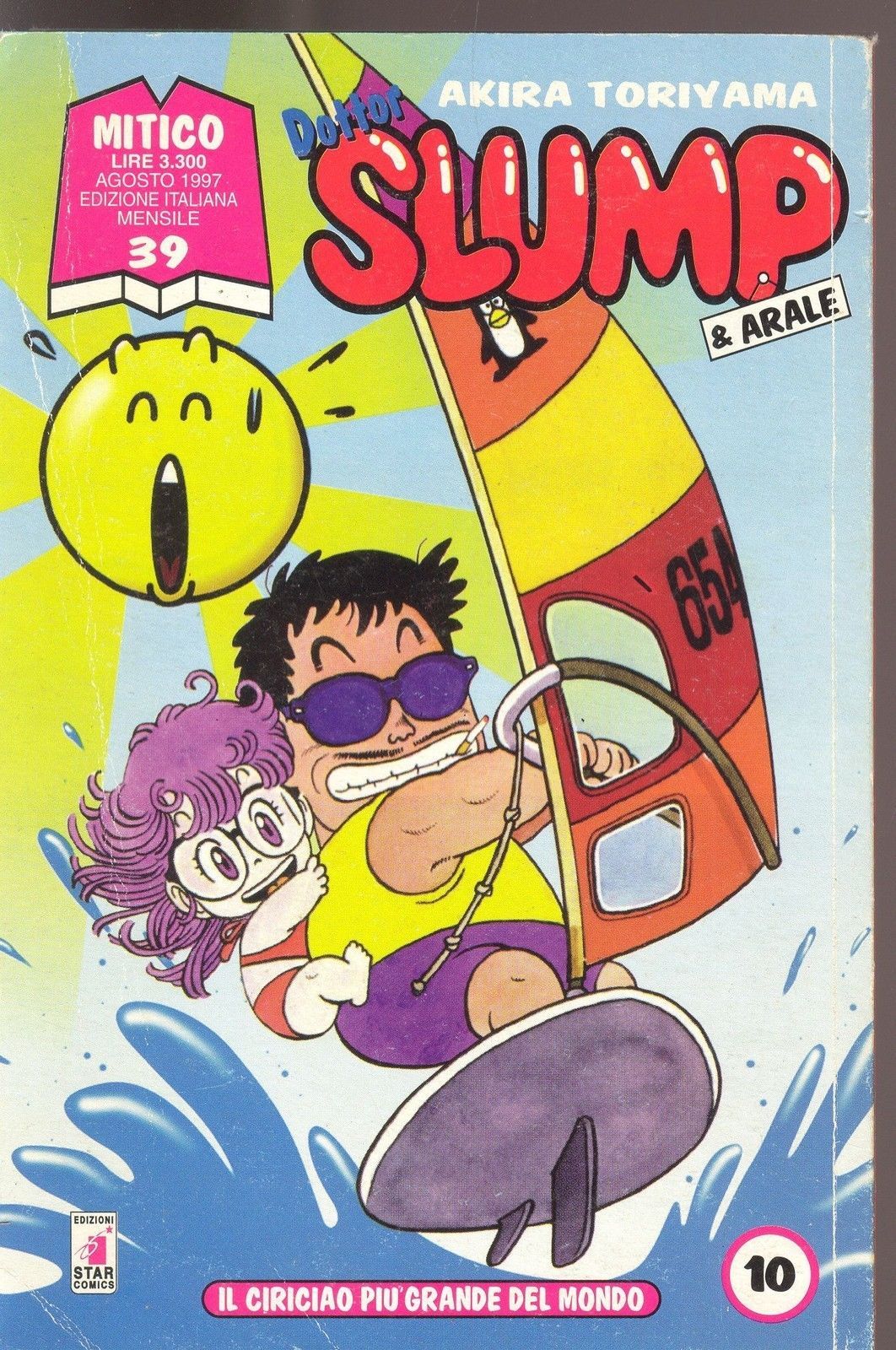 DOTTOR SLUMP N° 10 - AKIRA TORIYAMA