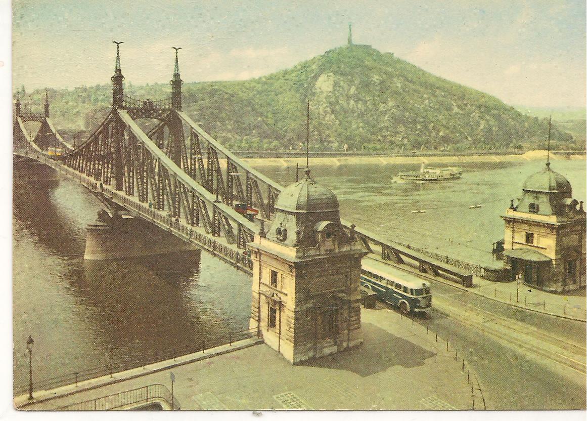 BUDAPEST - LIBERTY BRIDGE - V1961