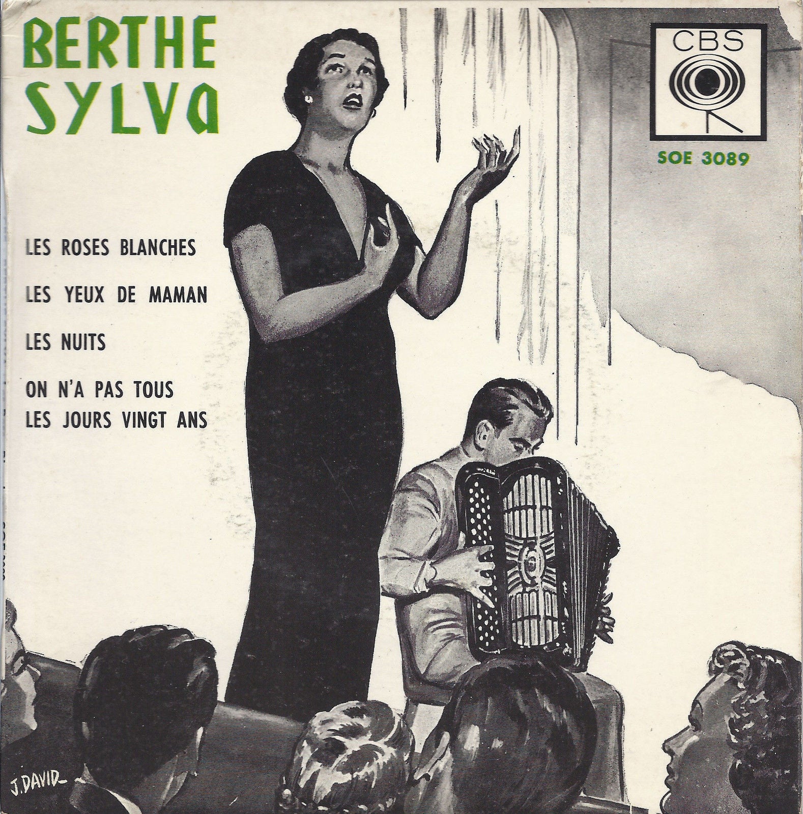 LES ROSES BLANCHES + 3 BRANI # BERTHE SYLVA