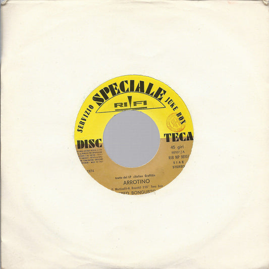 ARROTINO # FRED BONGUSTO = YOU HAVEN'T DONE NOTHIN # STEVIE WONDER - Ed Juke Box