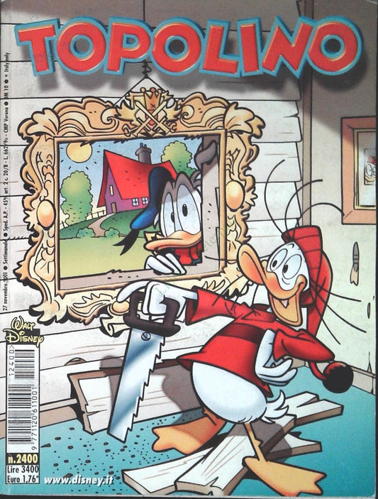 TOPOLINO N. 2400 - 27 NOVEMBRE 2001