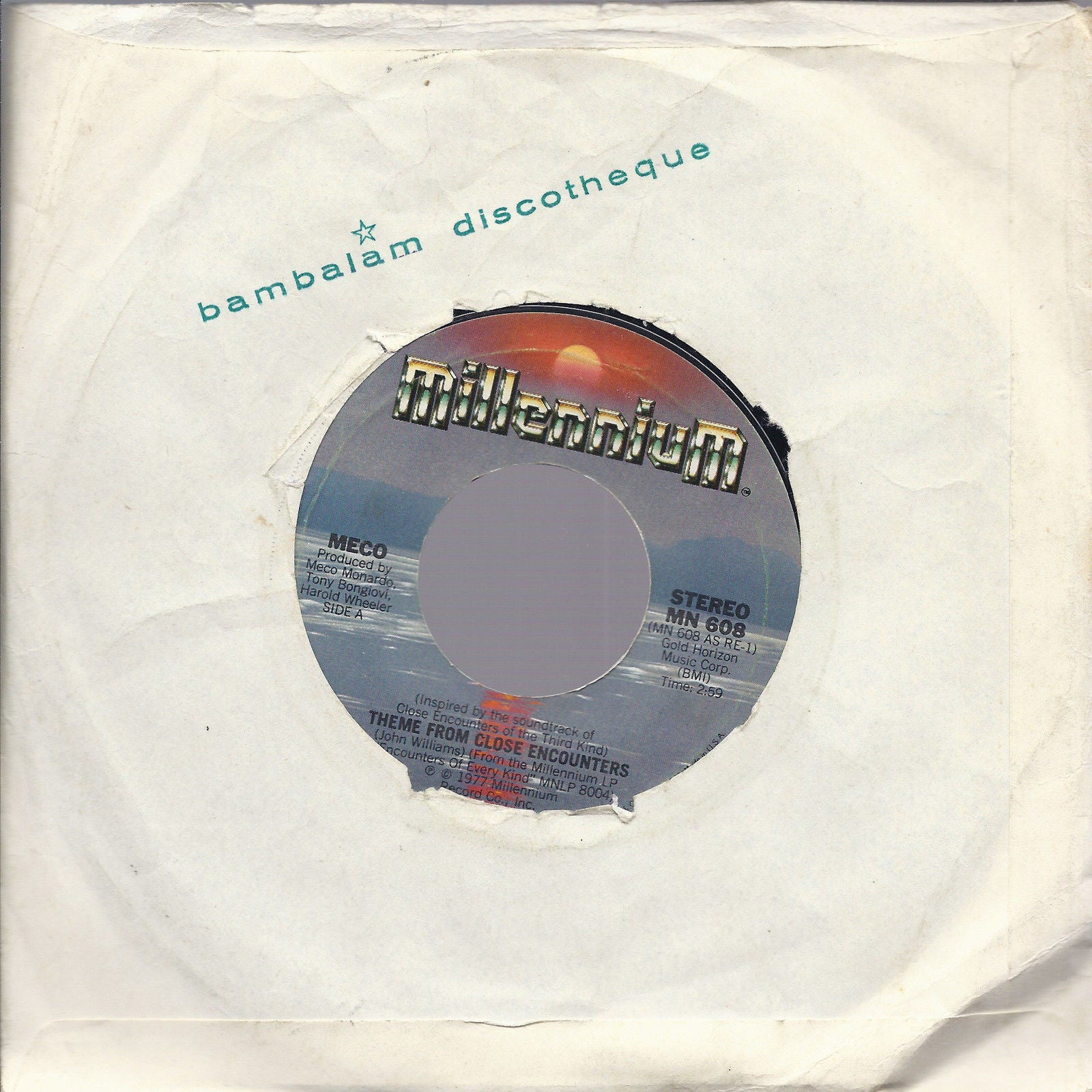 THEME FROM CLOSE ENCOUNTER - ROMAN NIGHTS # MECO