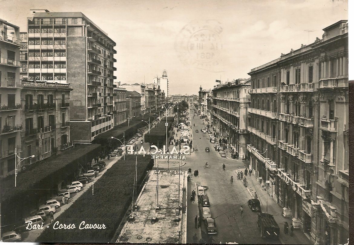 BARI - CORSO CAVOUR - V1961