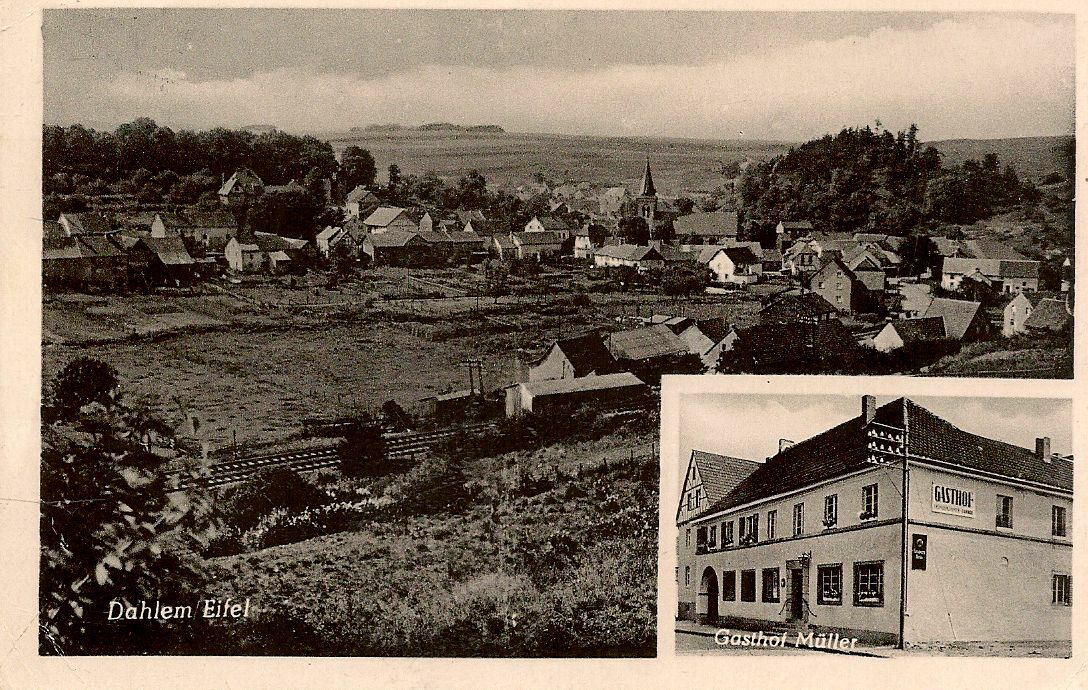 DHALEM - DUE VEDUTE - V 1959
