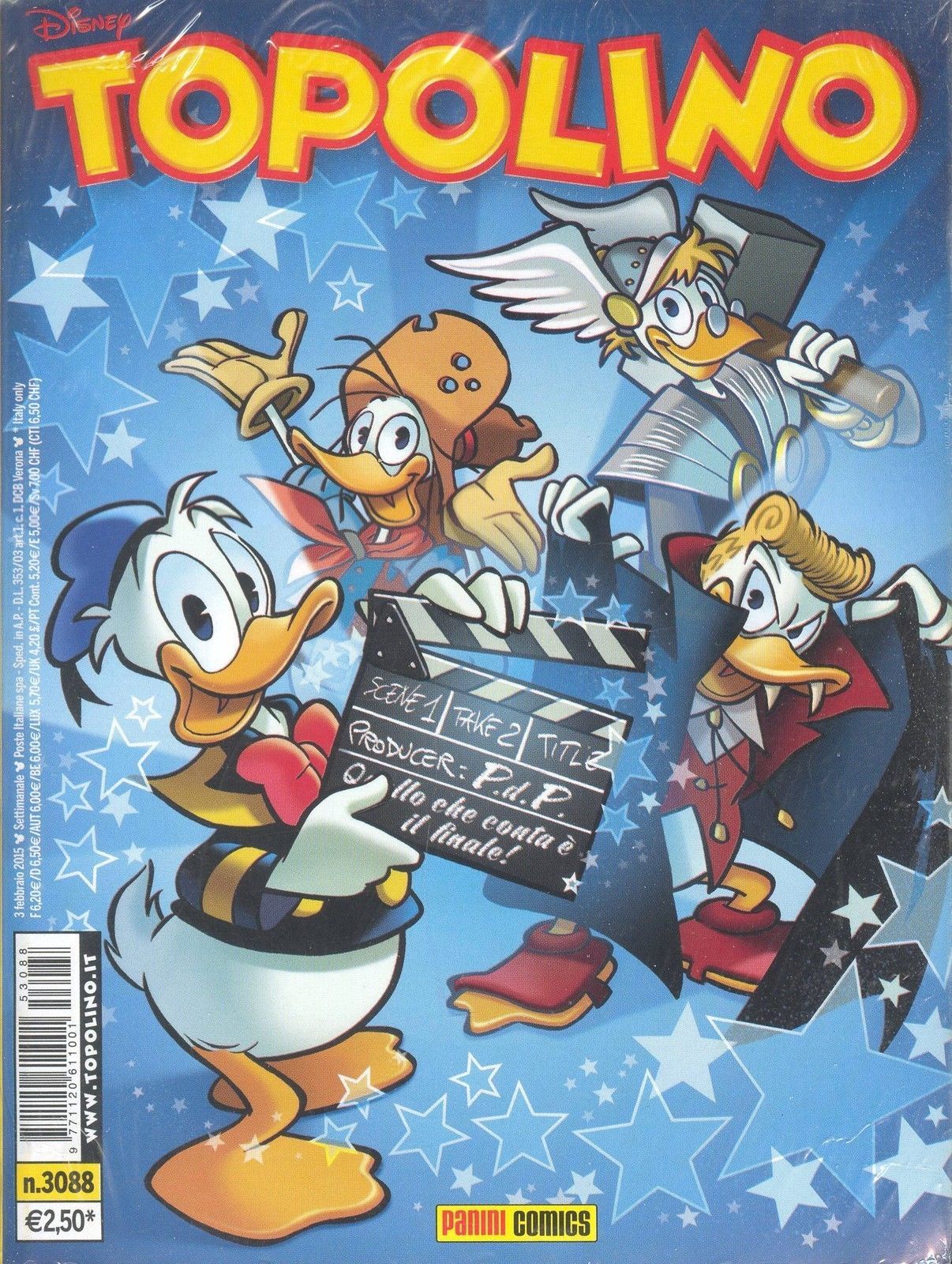 TOPOLINO N 3088 - 3 FEBBRAIO 2015