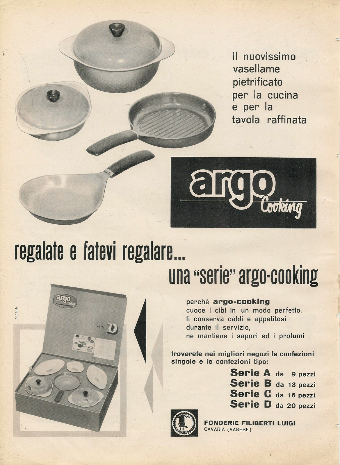 ARGO COOKING - ADVERTISING