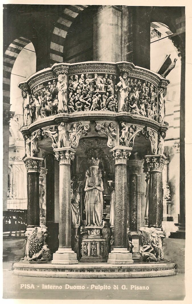 PISA - INTERNO DUOMO - PULPITO DI G. PISANO - NV