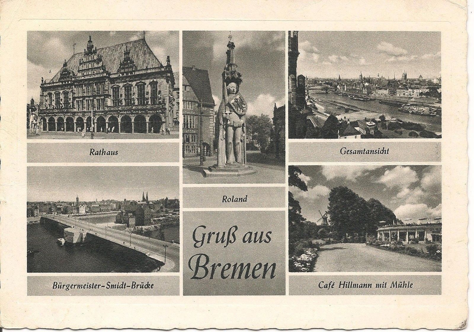 GRUSS AUS BREMEN - 5VEDUTE/5BILDER - V/G1960