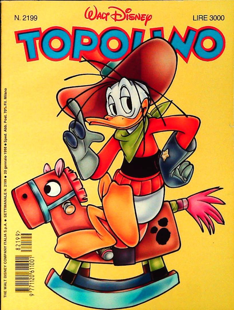 TOPOLINO N. 2198 - 13 GENNAIO 1998
